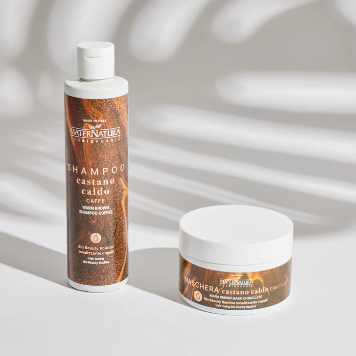 Bio Beauty Routine Haarkleuring Warm Bruin
