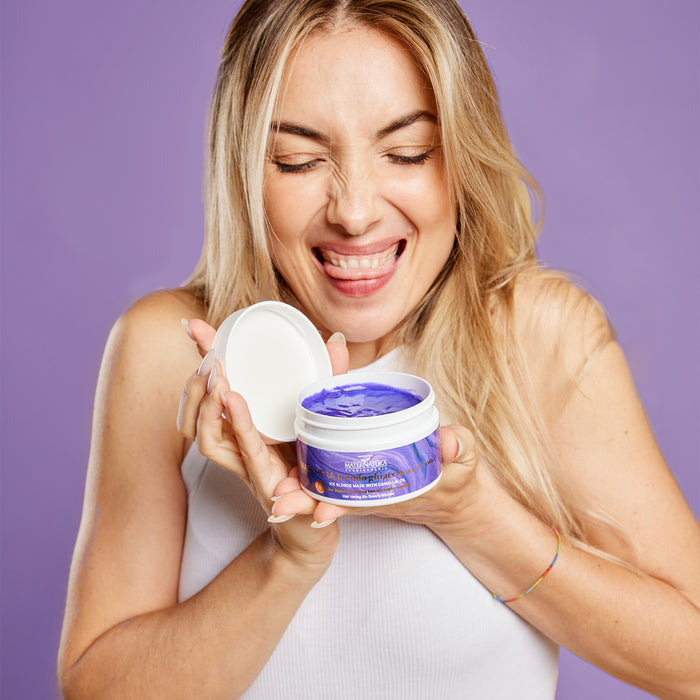 IJsblond Toning Masker met Camelia Olie (200 ml)